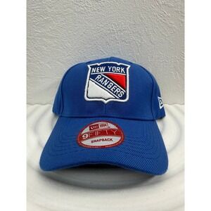 New Era New York Rangers Snapback Hat 9FIFTY Blue NHL Cap New